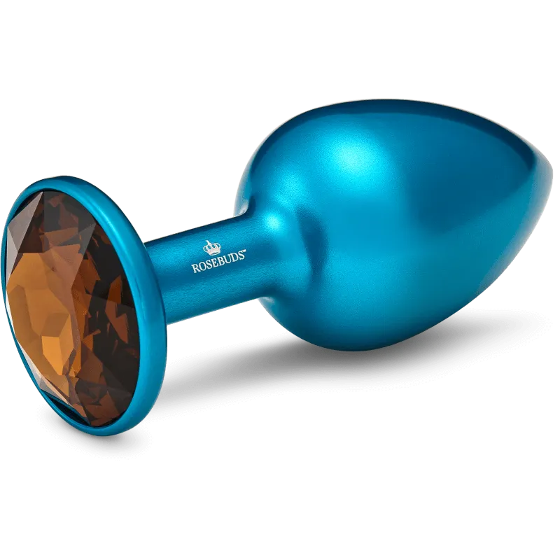 Rosebuds™ - Medium Alu Blue Crystal Rosebuds™ - Medium Alu Blue Crystal