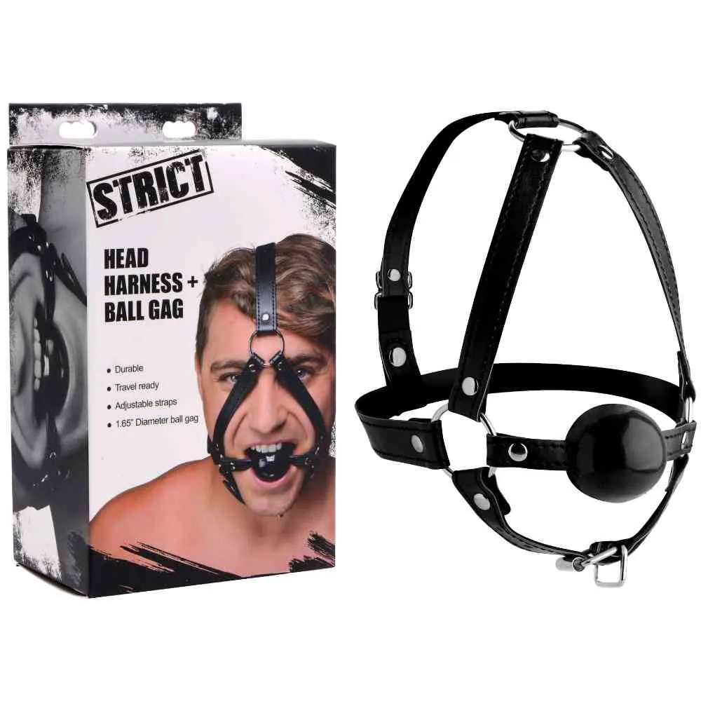 Kopfharness mit Knebelkugel – Bild 3