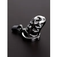 Triune Brutal Chastity Cage: Edelstahl-Peniskäfig Triune Brutal Chastity Cage: Edelstahl-Peniskäfig