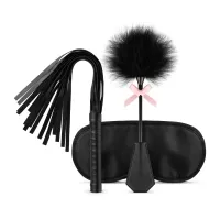 Bondage-Set 3-teilig - Schwarz Bondage-Set 3-teilig - Schwarz