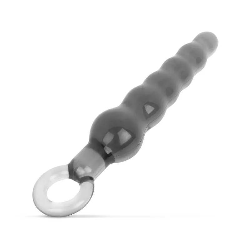 Analkugeln mit Schlaufe - Schwarz – Bild 4