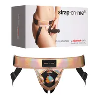 Strap-on-me Leatherette Harness Curious rose gold Strap-on-me Leatherette Harness Curious rose gold