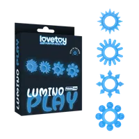 Lumino Play Cockring Set, 4 Stück Lumino Play Cockring Set, 4 Stück