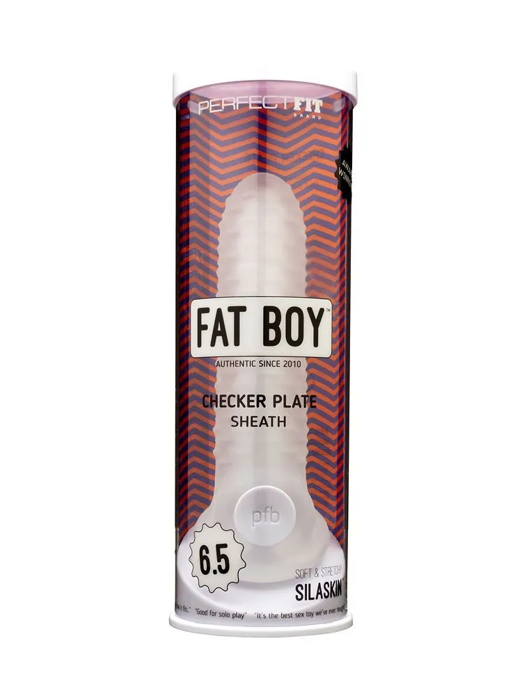 Perfect Fit Fat Boy Checker 6.5: Penishülle, transparent Perfect Fit Fat Boy Checker 6.5: Penishülle, transparent