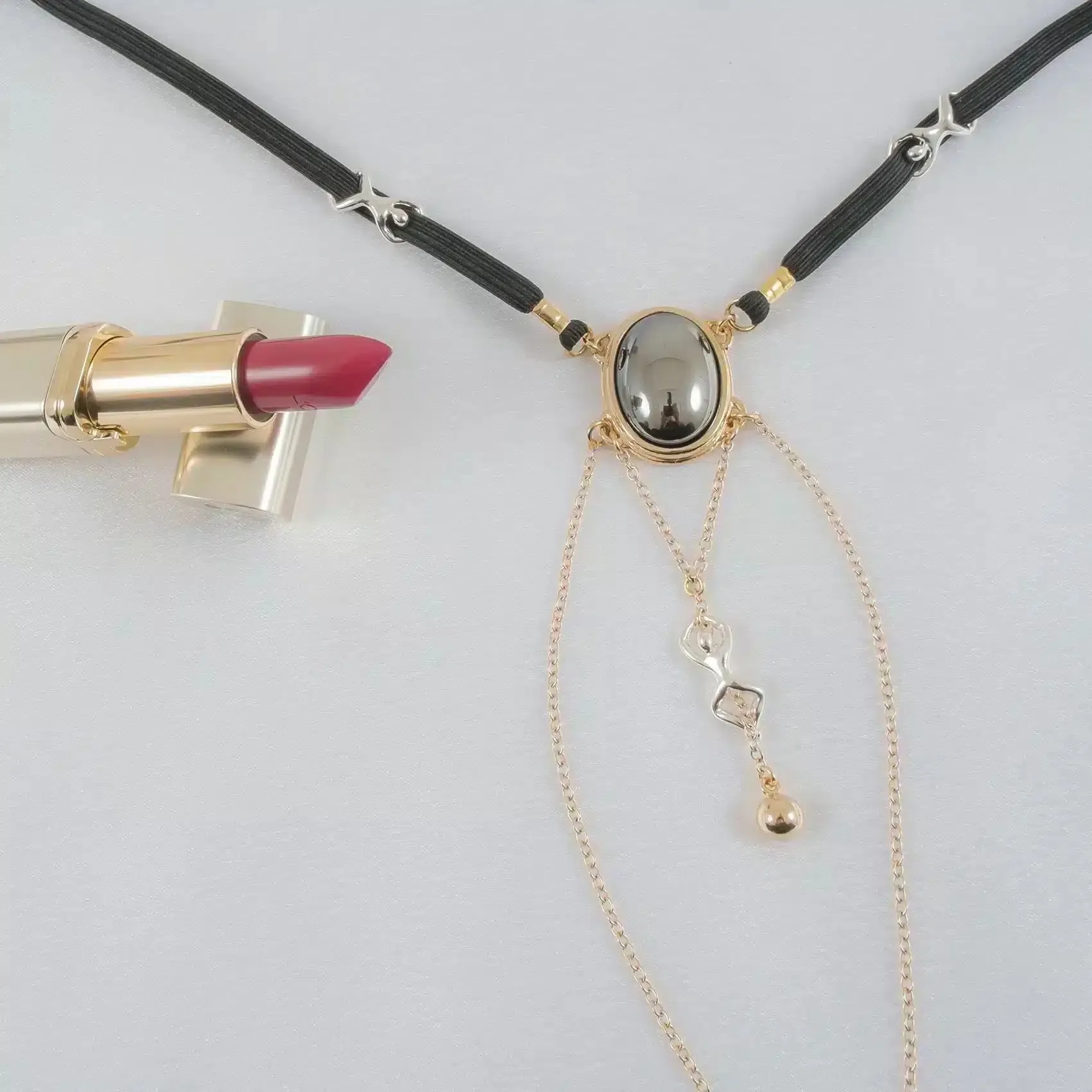 Sylvie Monthulé - G-String Ungeduldiges Verlangen | Gold Größe 56 – Bild 2