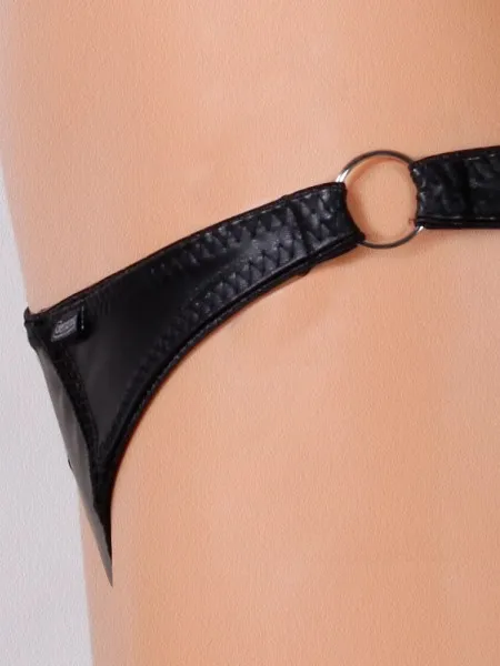 Demoniq Wetlook-Panty: Amanda, schwarz (L/XL) Demoniq Wetlook-Panty: Amanda, schwarz (L/XL)