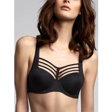 Marlies Dekkers Leading Strings: Padded Balcony BH, schwarz (70 C) Marlies Dekkers Leading Strings: Padded Balcony BH, schwarz (70 C)