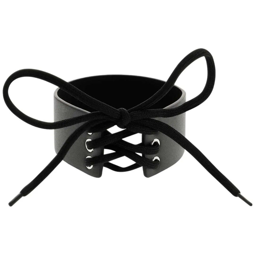 Handgefertigtes Choker mit Schnürung – Bild 4