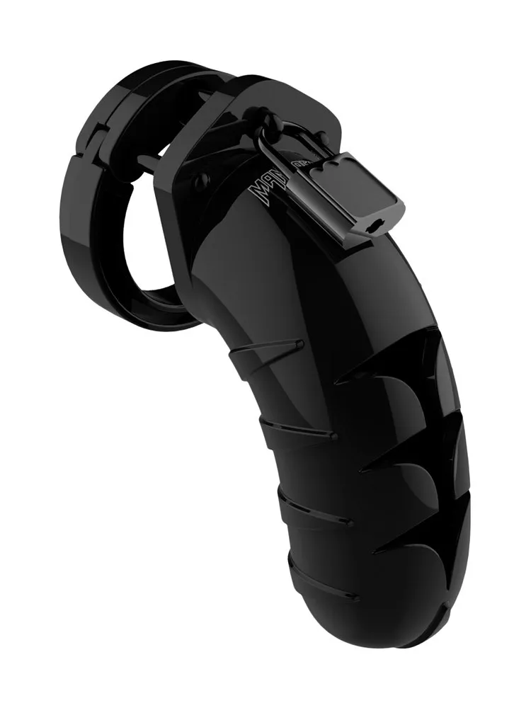 ManCage 04: Keuschheitskäfig 4,5", schwarz ManCage 04: Keuschheitskäfig 4,5", schwarz