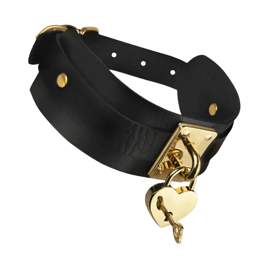 Heart-Lock-Key Collar Heart-Lock-Key Collar
