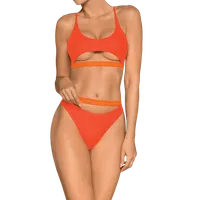 Sportlicher Bikini orange Sportlicher Bikini orange