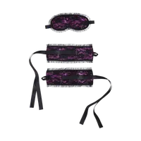 Fesselset mit Augenmaske, 3 Teile Fesselset mit Augenmaske, 3 Teile