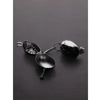 Triune Evil Ball Crusher and Presser: Edelstahl-Hodenzwinge Triune Evil Ball Crusher and Presser: Edelstahl-Hodenzwinge