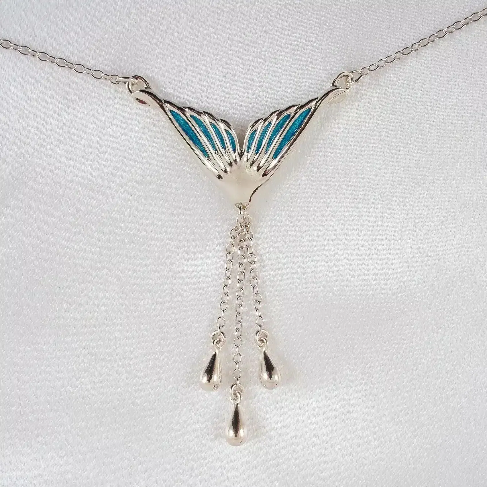 Sylvie Monthulé - Hüft-Halskette Meerjungfrauenschwanz | Silber Größe L – Bild 2