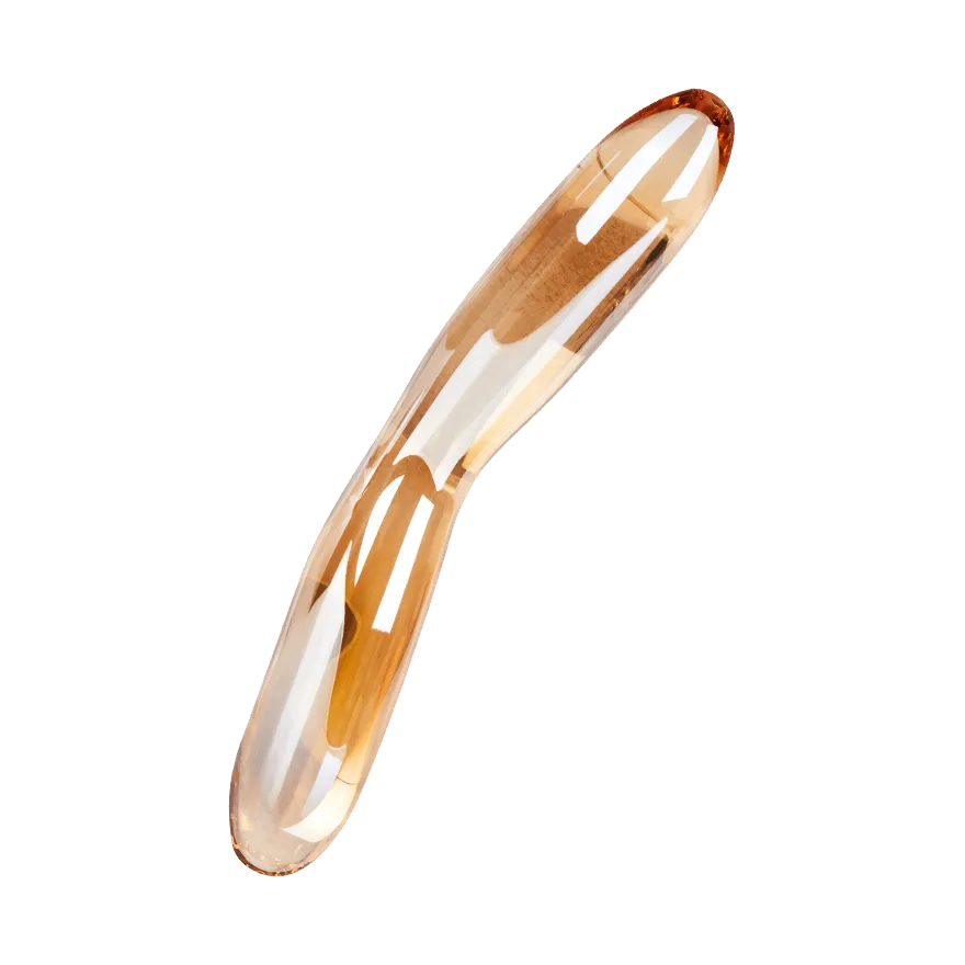 Glänzender Glasdildo, 17 cm Glänzender Glasdildo, 17 cm