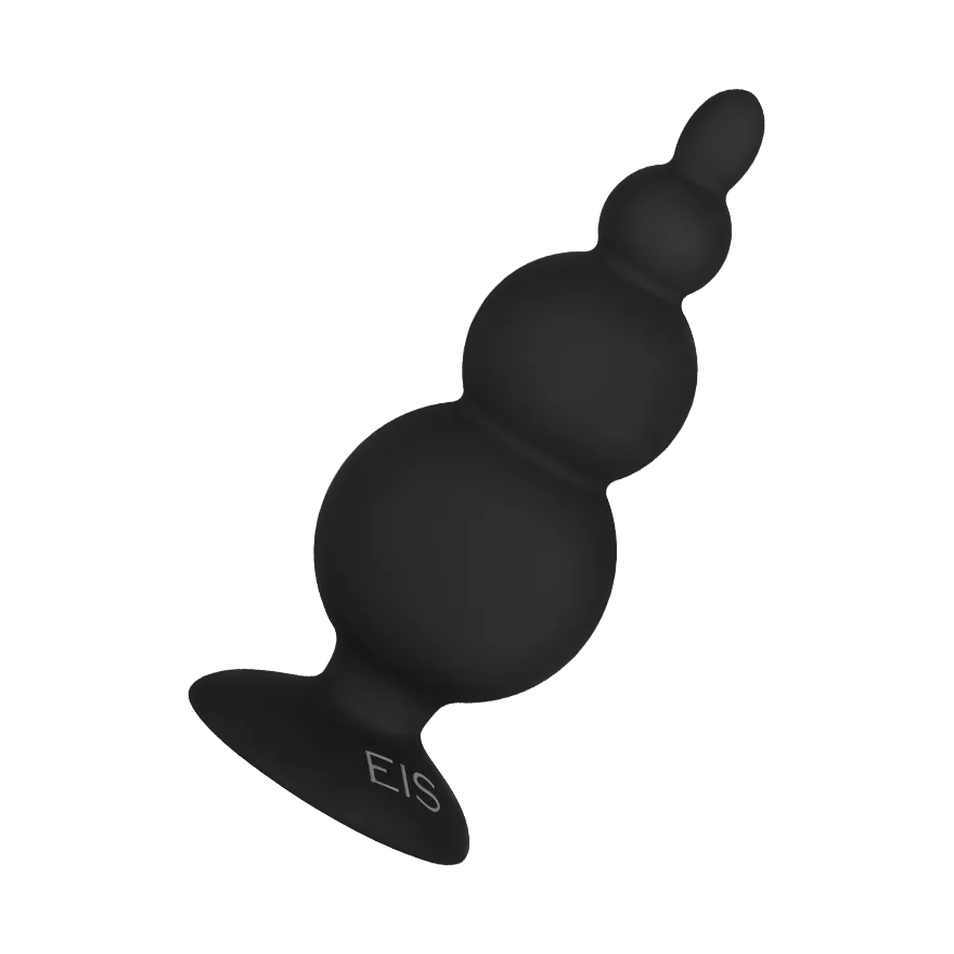 Voluminöser Silikon-Analplug, 12 cm Voluminöser Silikon-Analplug, 12 cm