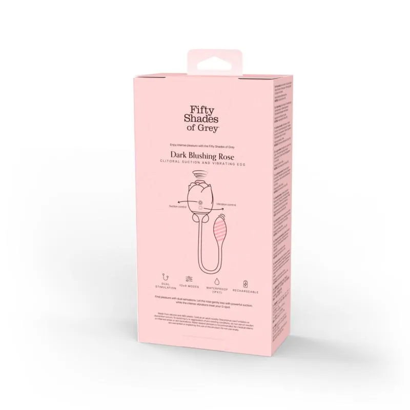 Fifty Shades of Grey - Blushing Rose Saug- und G-Punkt-Vibrator - Schwarz – Bild 2