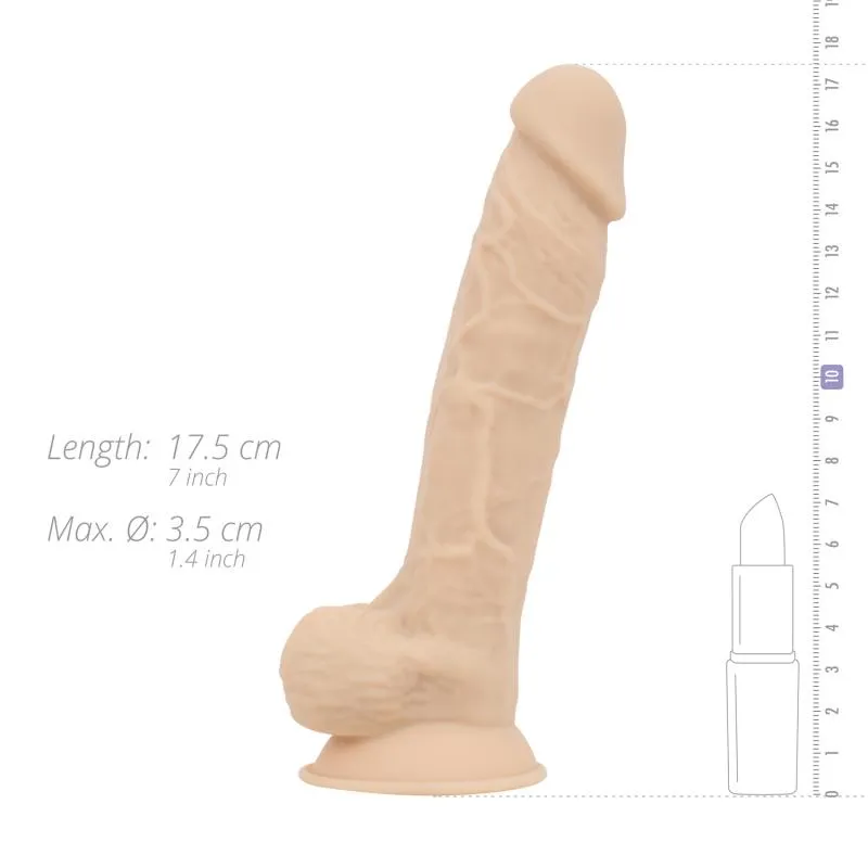 Real Fantasy Deluxe Kollektion - Percy Dildo - 17,5 cm – Bild 4