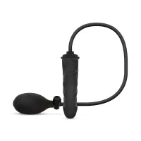 Anal Collection - Aufblasbarer Dildo mit Pumpe 14,5 cm - Schwarz Anal Collection - Aufblasbarer Dildo mit Pumpe 14,5 cm - Schwarz