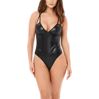 Wetlook Stringbody schwarz Wetlook Stringbody schwarz
