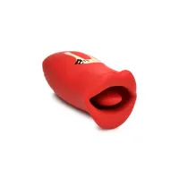 Lickgasm Kuss + Vibrationskuss Stimulator - Rot Lickgasm Kuss + Vibrationskuss Stimulator - Rot