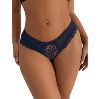 Christine - Spitzenstring - Blau Christine - Spitzenstring - Blau