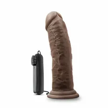 Dr. Skin - Dr. Joe Vibrator mit Saugnapf 20,3 cm - Schokoladenbraun
