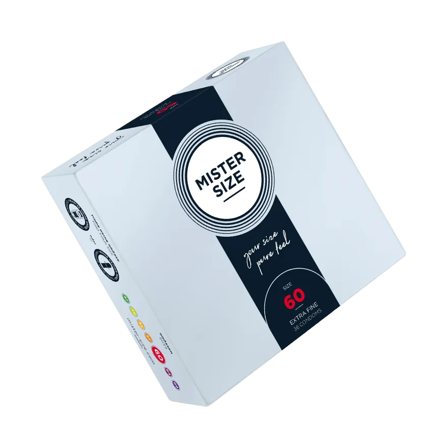 Mister Size 60, 60 mm, 36 Stück Mister Size 60, 60 mm, 36 Stück