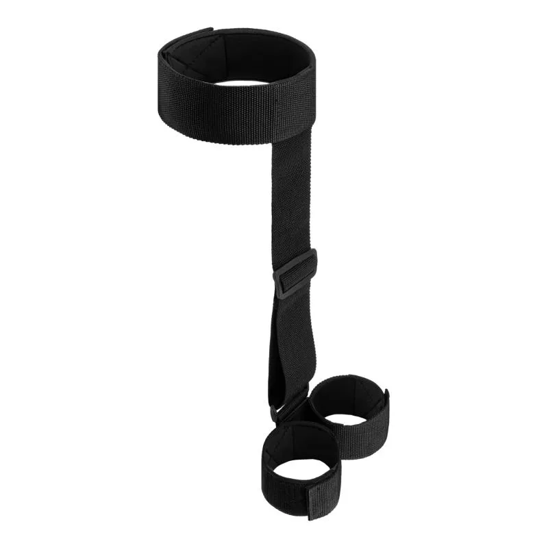 Bedroom Fantasies - Soft Straps Arm- und Halsfesseln - Schwarz – Bild 2