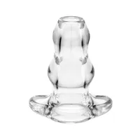 Perfect Fit Double Tunnel Plug Extra-Large: Analtunnel, transparent Perfect Fit Double Tunnel Plug Extra-Large: Analtunnel, transparent