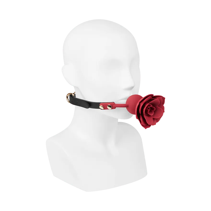 Mundknebel im Rosendesign Mundknebel im Rosendesign