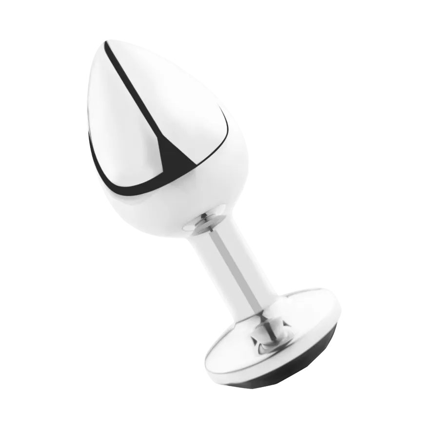 Analdildo mit Kristall, 7,5 cm Analdildo mit Kristall, 7,5 cm