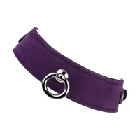 Lederhalsband mit O-Ring Lederhalsband mit O-Ring