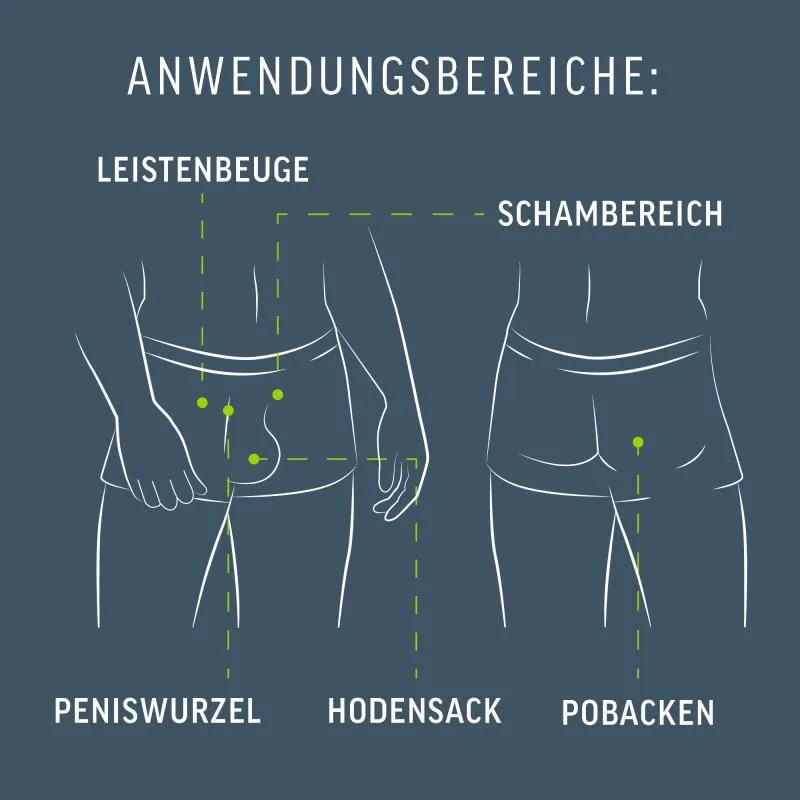 Veet Men Intim-Haarentfernungs-Set für Männer - 100 ml Tube & 50 ml Balsam – Bild 4