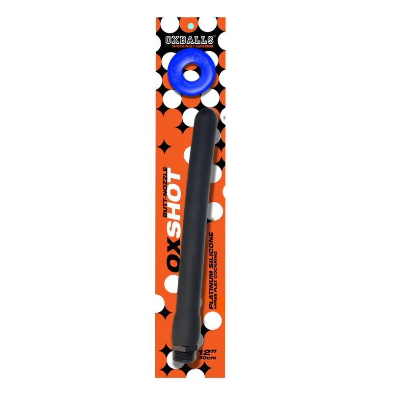 Oxballs - Oxshot Butt-Nozzle Shower Hose 12 inch & Flex Cockring – Bild 2