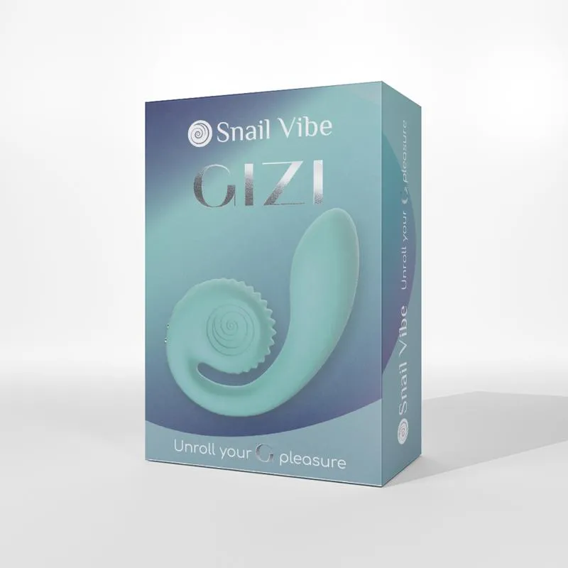 Snail Vibe Gizi Vibrator - Türkis – Bild 4