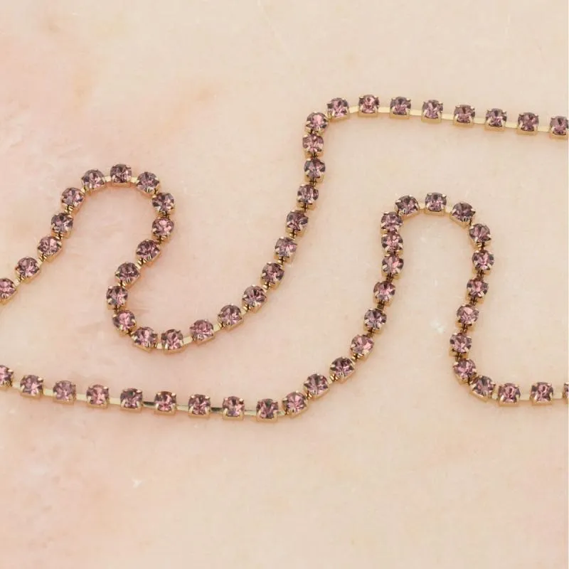 Otazu - Belly Chain Kristall - Amethyst – Bild 4