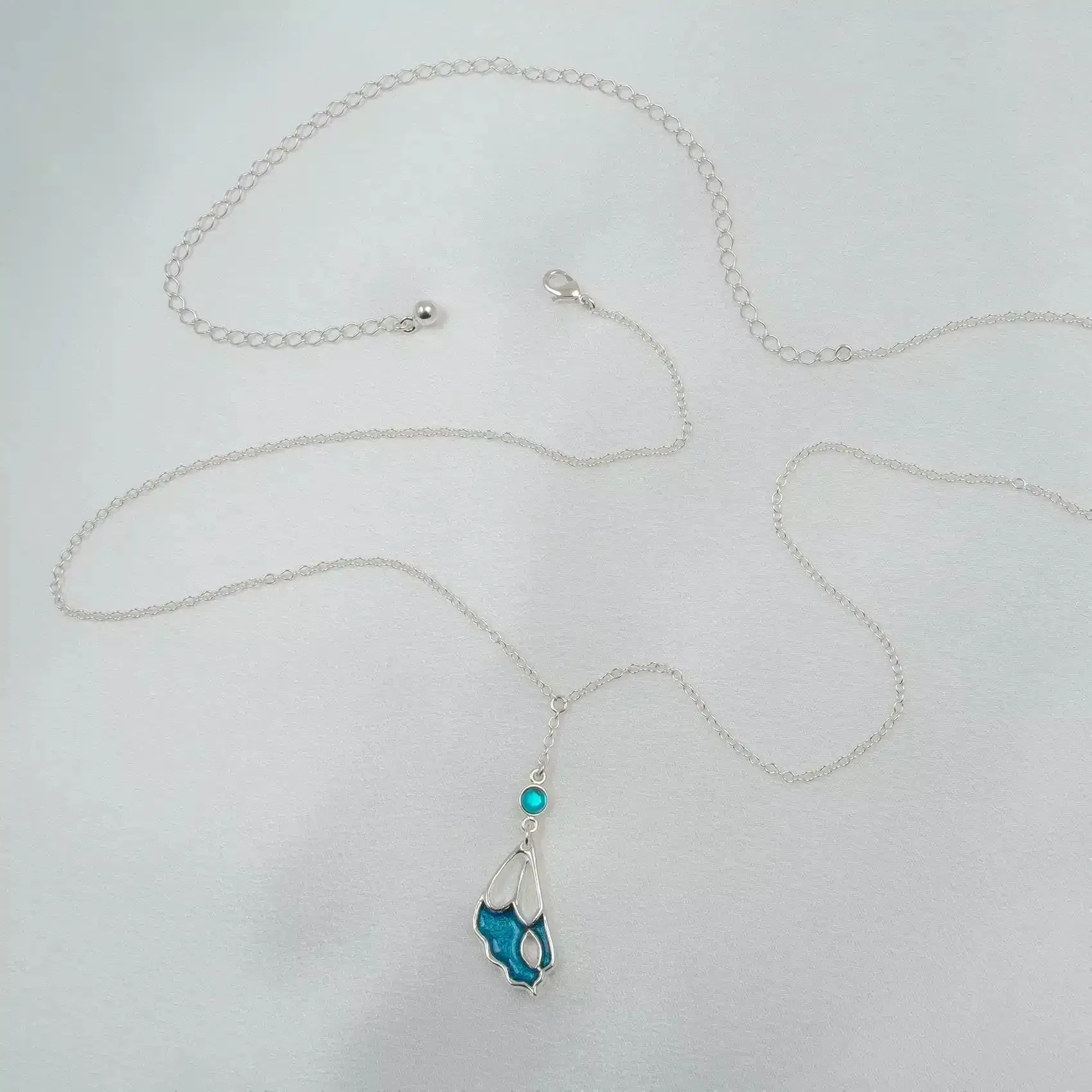 Sylvie Monthulé - Hüftkette Schmetterlingsflügel | Silber Größe XXL – Bild 2