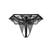 Ver führerischer Ouvert-Slip mit Rüschen Ver führerischer Ouvert-Slip mit Rüschen