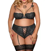 Bügel-BH mit Schleifchen plus Straps-Slip Bügel-BH mit Schleifchen plus Straps-Slip