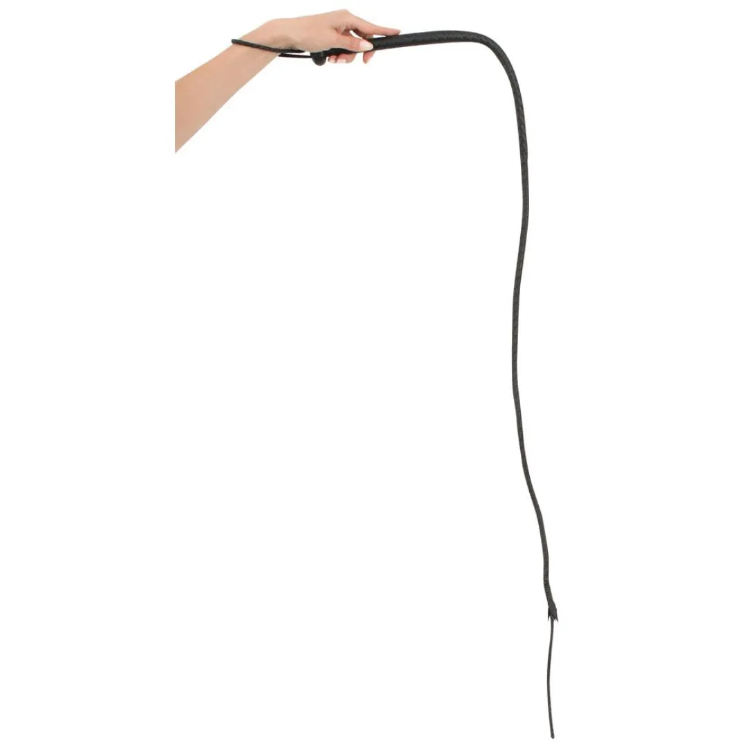 Handgeflochtene Singletail Leder-Peitsche – Bild 4