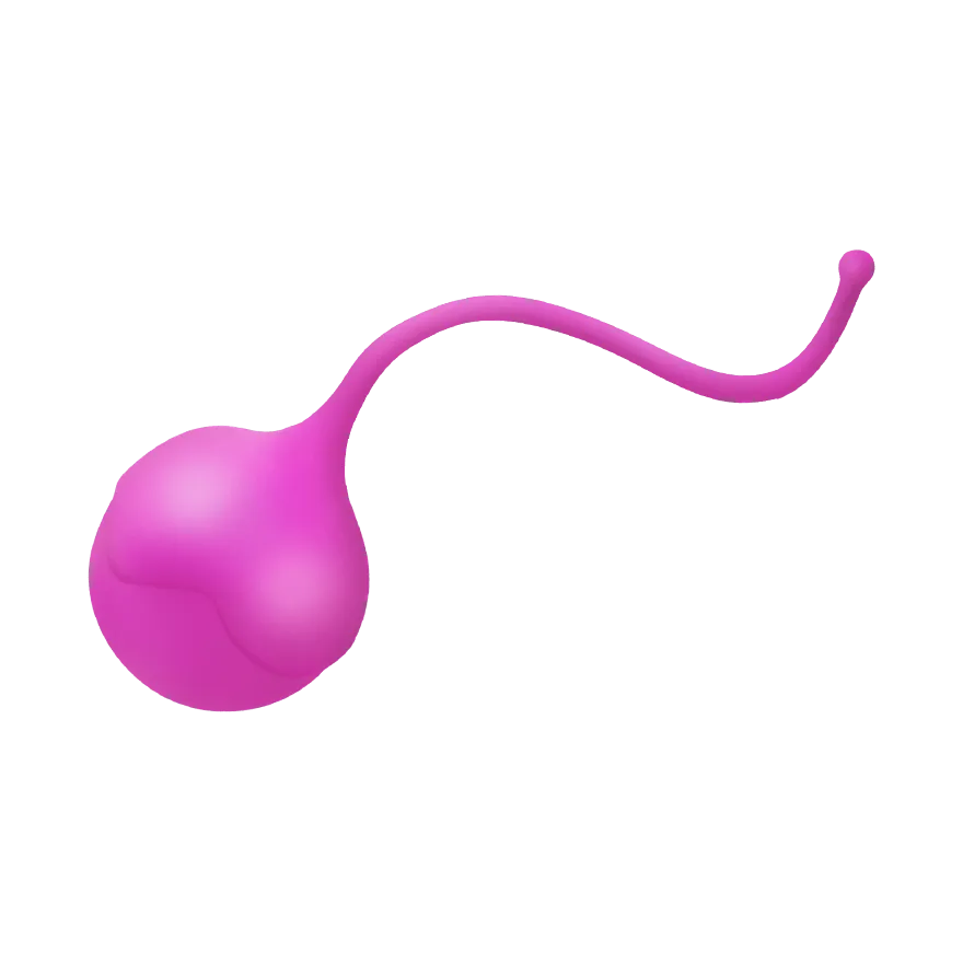 Silikon-Liebeskugel mit Struktur, 3,8 cm Silikon-Liebeskugel mit Struktur, 3,8 cm