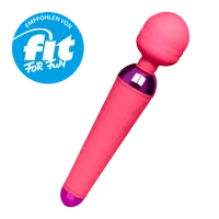 Aufladbarer Silikon-Massager, 19,5 cm Aufladbarer Silikon-Massager, 19,5 cm