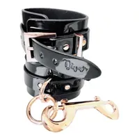 High Gloss Bondage Ankle Cuffs High Gloss Bondage Ankle Cuffs