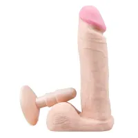 Realistic Cock Ultraskyn Dildo - 21 cm Realistic Cock Ultraskyn Dildo - 21 cm