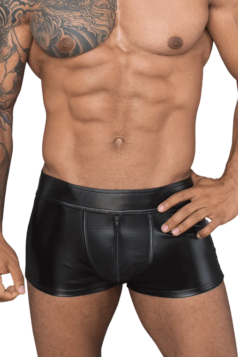 Shorts aus Wetlook und Netz Shorts aus Wetlook und Netz