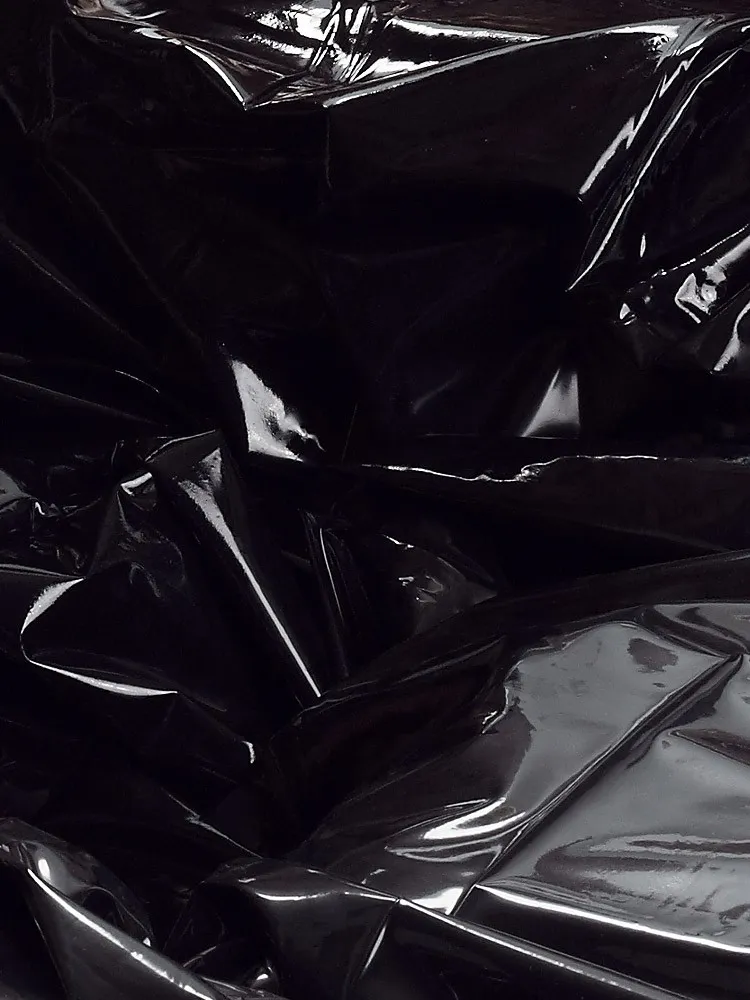 Lack Bettlaken, schwarz 200x230cm Lack Bettlaken, schwarz 200x230cm