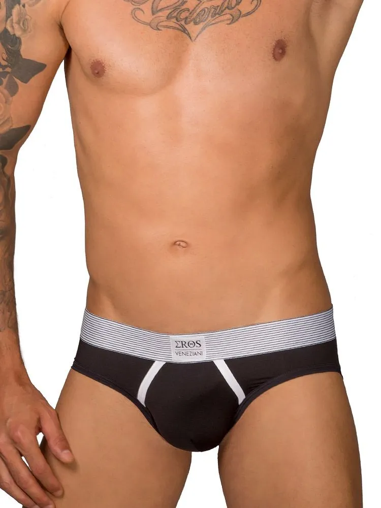 Eros Veneziani Cool Boy: Brief, schwarz (S/M) Eros Veneziani Cool Boy: Brief, schwarz (S/M)