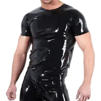 Latex-Shirt mit Rundhalsausschnitt, unisex Latex-Shirt mit Rundhalsausschnitt, unisex