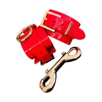 High Gloss Bondage Ankle Cuffs High Gloss Bondage Ankle Cuffs